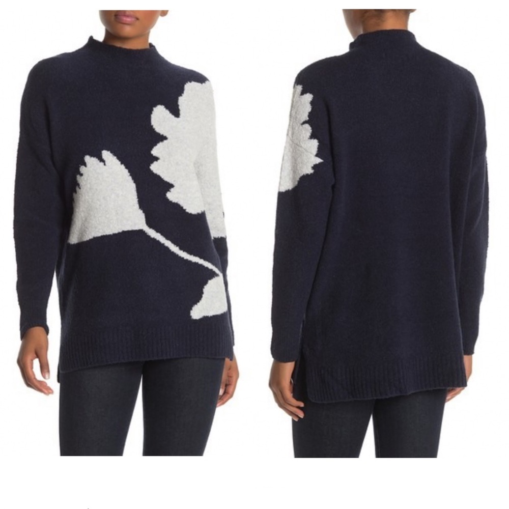 7 Seasons Oversized Floral Sweater